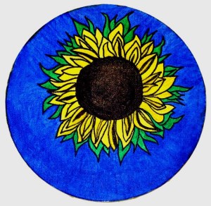 Sunflower (8" diameter)