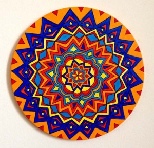 Untitled - Nov. 2012 (12" diameter) - GIFTED to GE