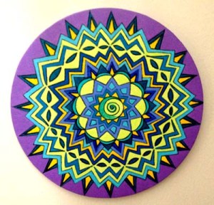 Untitled Round - Dec 2012 (12" Diameter)