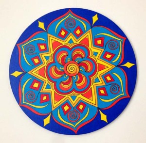 Mandala - July 2013 (20" diameter)