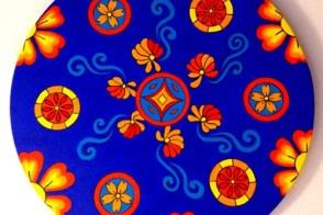 Japanese Flower Pattern (16" diameter)