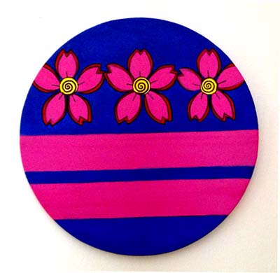 DC Sakura Flag Design (10" diameter)