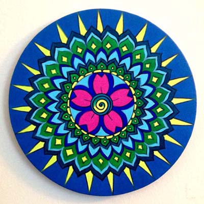 Sakura Spiral Design (10" diameter)