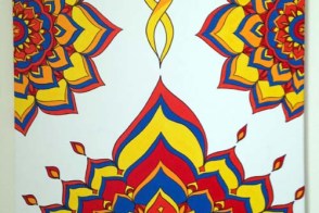 Valparaiso--This painting is dedicated to the people of Valparaiso, during this difficult time. (30" x 24")