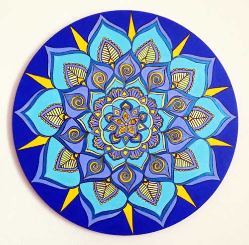Mandala - Sep. 2014 (16" diameter)